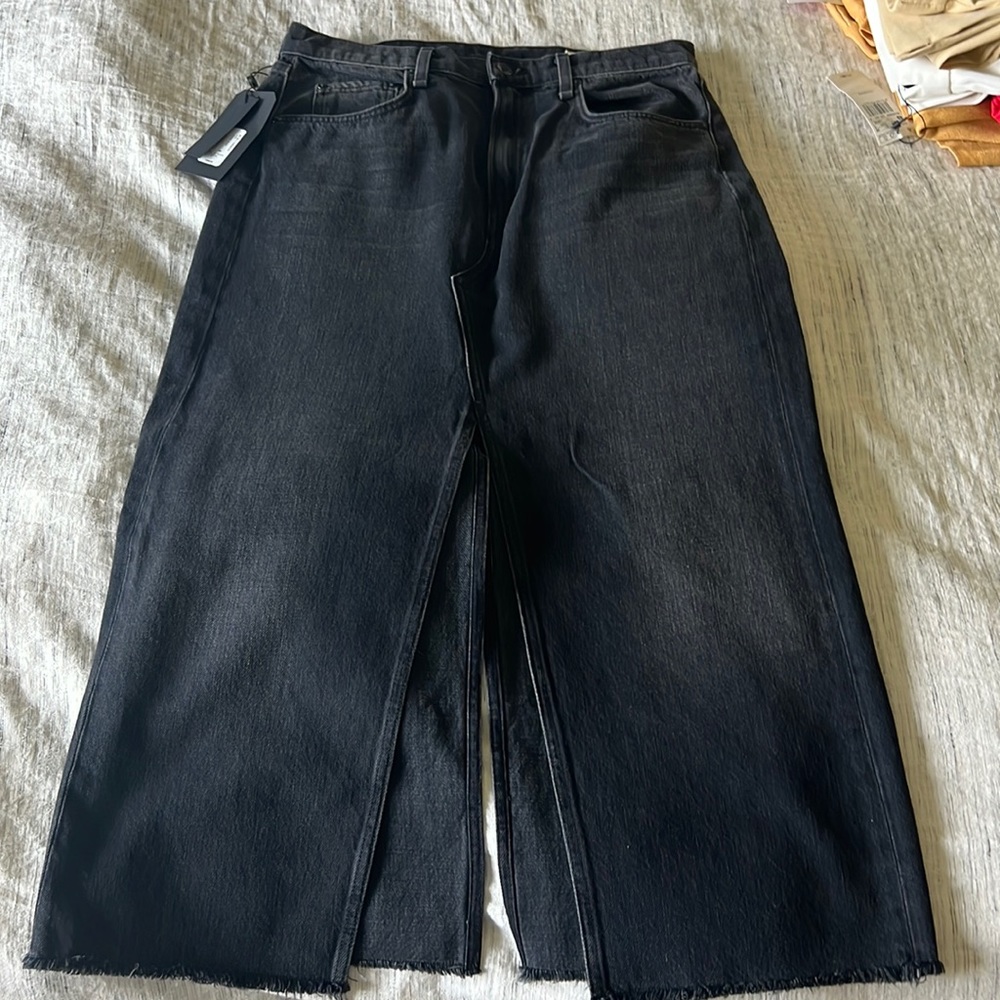 Rag and bone denim skirt